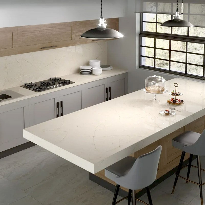 Plan de travail en Quartz Silestone® Eternal Marfil